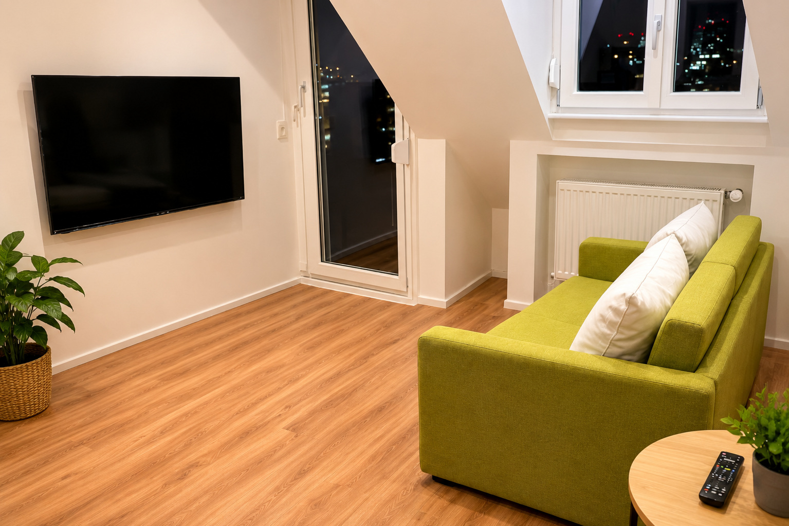 Actual photo: Living area