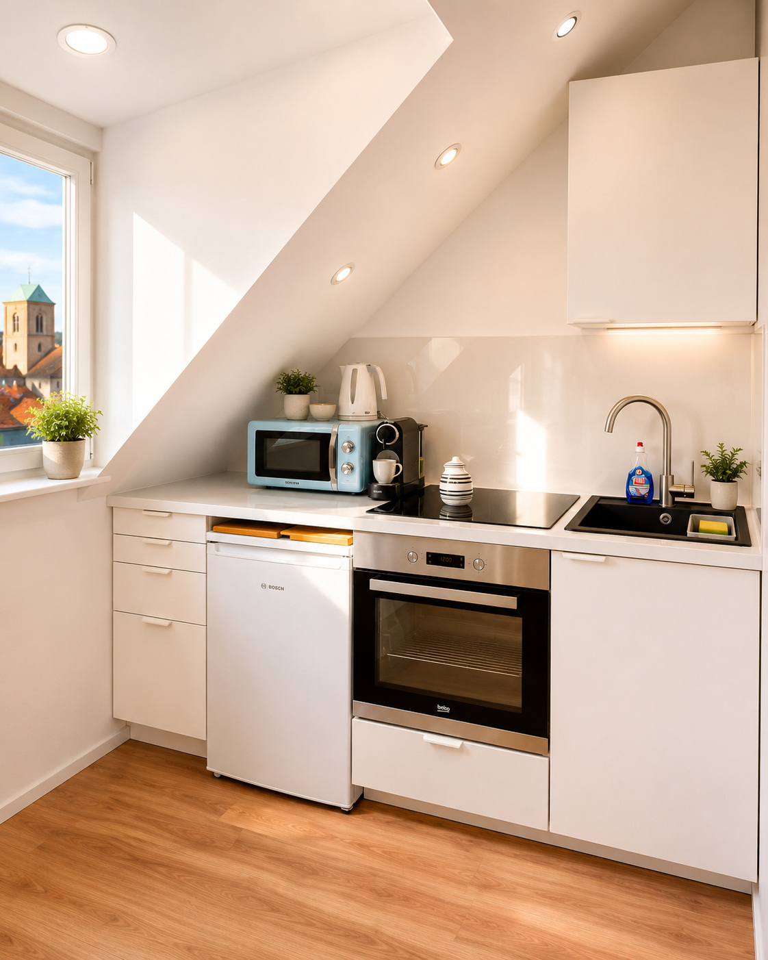 Actual photo: Kitchen